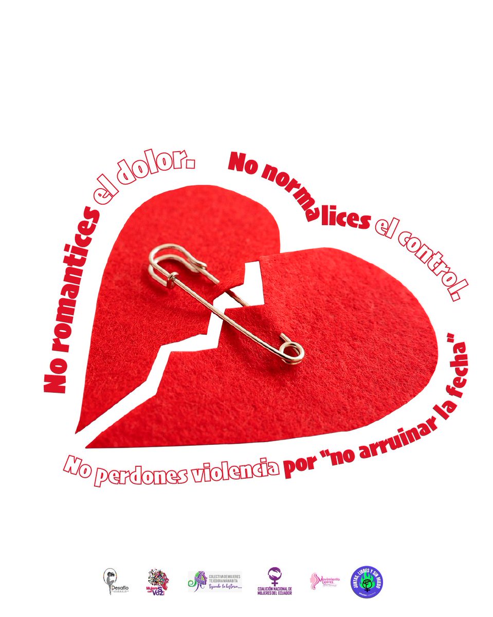 ¡Este San Valentín, prioriza tu bienestar, tu dignidad y tu amor propio!😁
 
Nos enseñaron a celebrar el amor, incluso cuando lastima, pero el amor verdadero no vulnera ni minimiza😁⚖️
 
 👉 Comparte este mensaje y súmate a una cultura sin violencia.

#SanValentínConConciencia