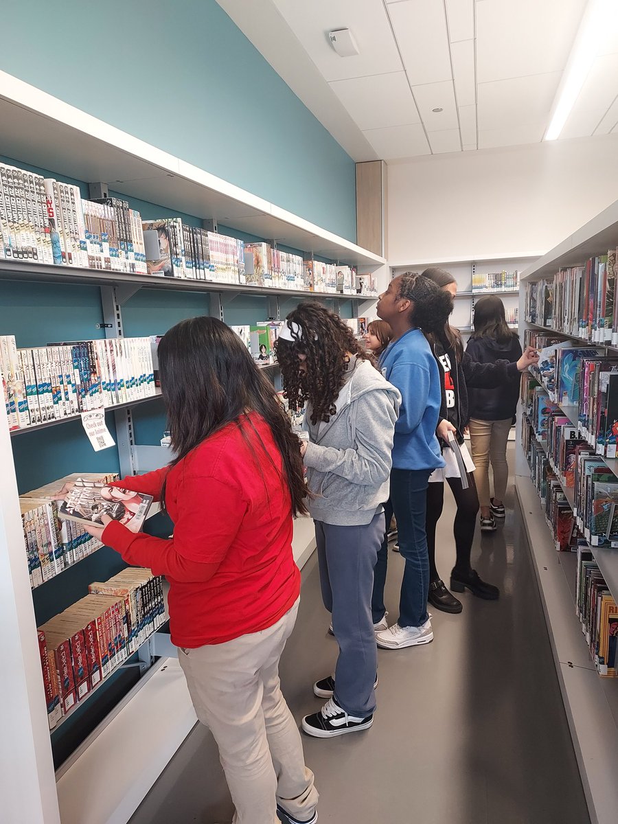 Olle Middle School Library tweet media