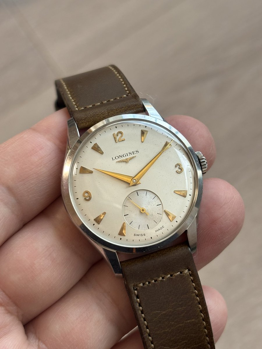 59年製ロンジン Cal.12.68Z。なぜかこれが初めてのロンジン。 実用品