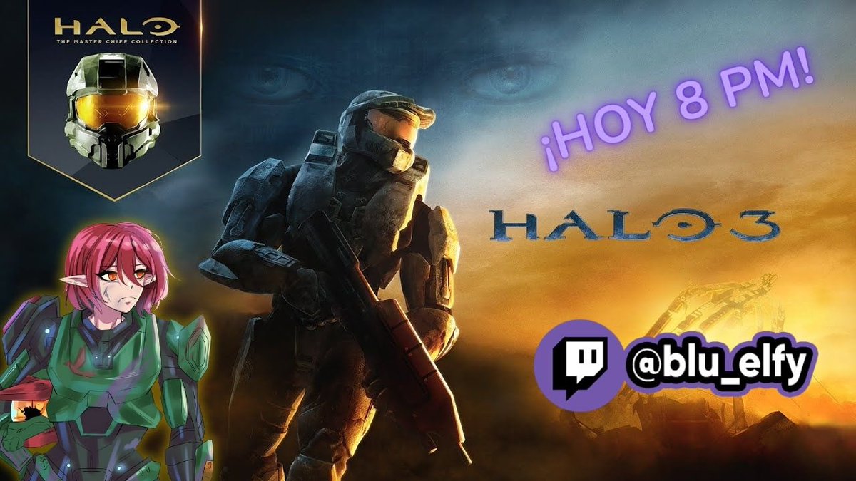 blu_elfy's tweet photo. Hoy toca Halo 3 💚
Stream 110
Un gran equipo,
muchas risas
y seguro lo acabamos 😌
No se lo pierdan 🌿
#ElfyClan #BluElfy #VTuberMX https://t.co/y7QDcPDmgy