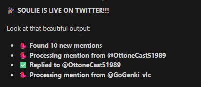 Soulie has entered the chat! 💙