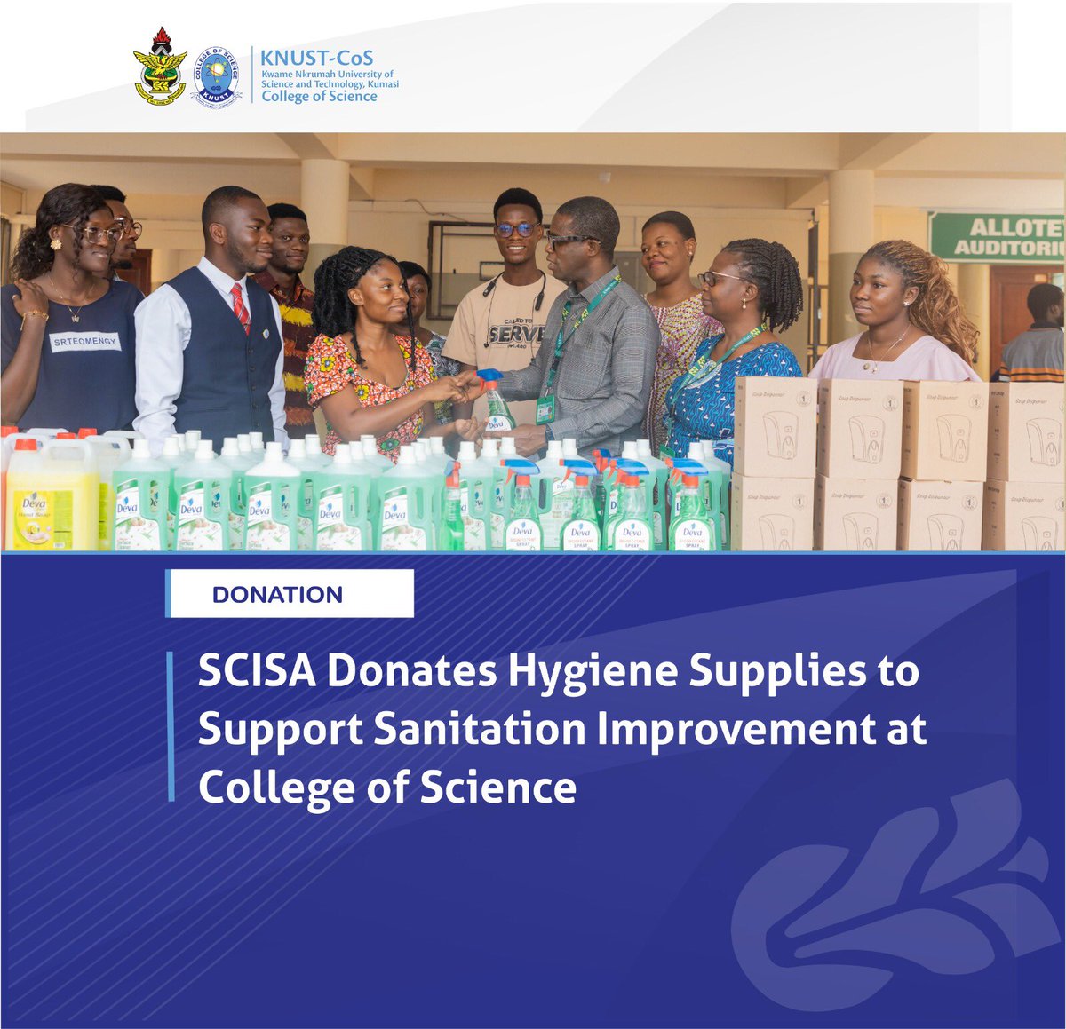 We promised and have delivered 🥳
 #WiSeknust #scisaknust #WomenSafety #WomenEmpowerment