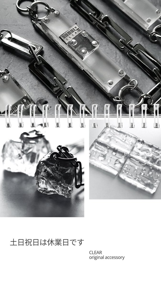 𝗖𝗟𝗘𝗔𝗥｜日常に溶けるアクセサリー tweet media