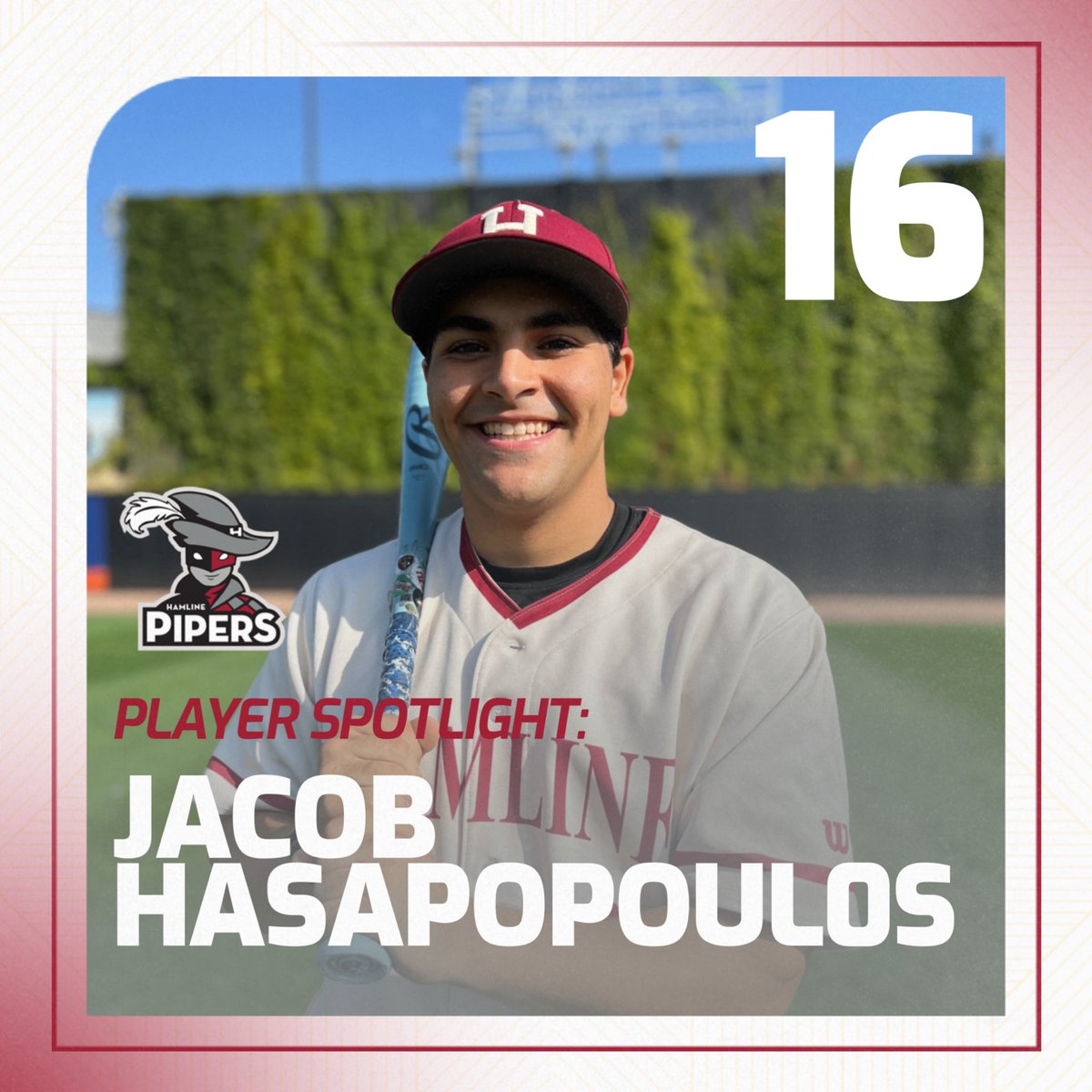 PiperBaseball's tweet photo. Yesterday marked 1️⃣6️⃣ DAYS Until Game Day
Swipe to learn more about 2028 Grad, Jacob Hasapopoulos! (#16)
📍Hudson, Wisconsin
#GoPipers #CountdownToGameDay https://t.co/5qjrs2Ldri