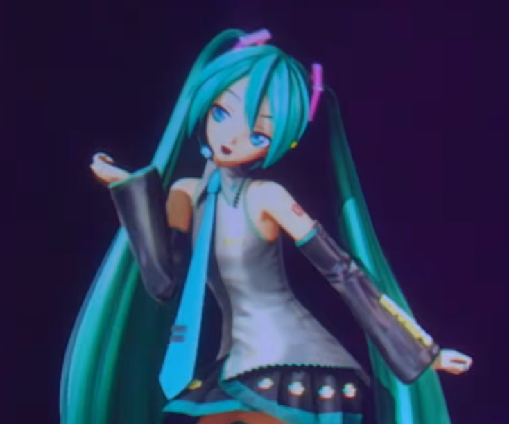 mikuismyqueen's tweet image. She's so pretty 😭🩵
