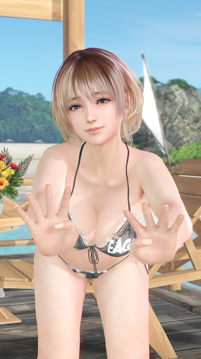 メグちゃんのお誕生日『2月4日』まで、あと4⃣日🍨🍨🍨🍨（ホタテ）

#DOAXVV #ブイブイ #Meg