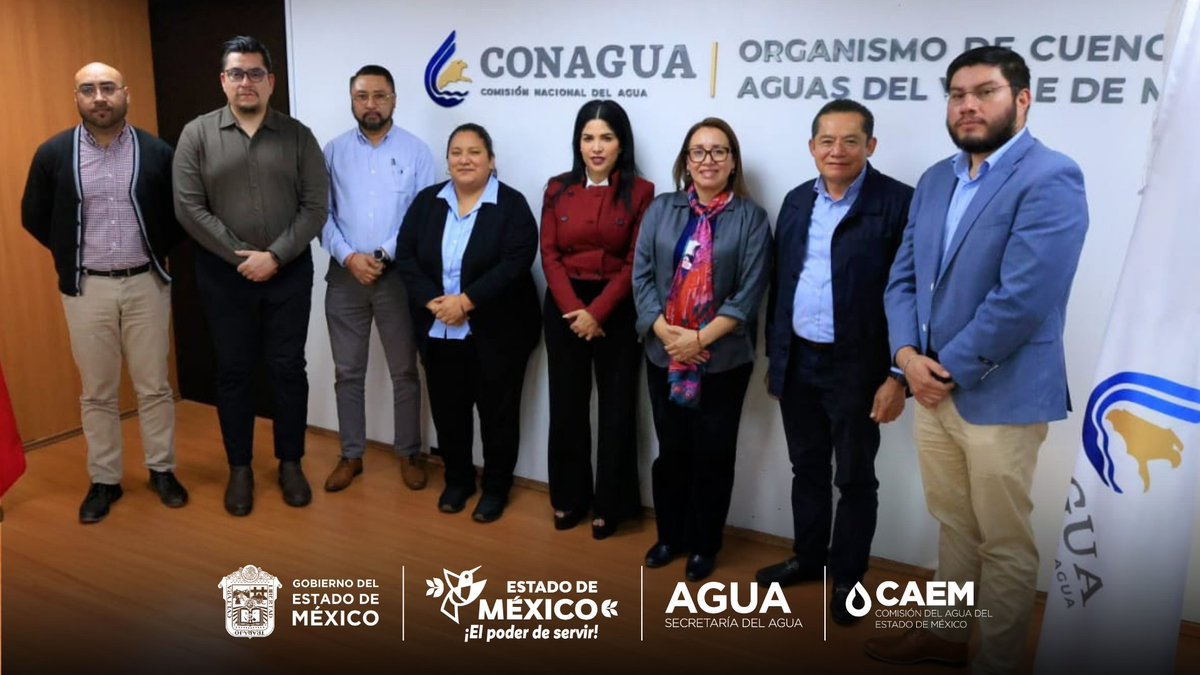 CAEM_EDOMEX's tweet photo. Por ello, esta semana la Vocal Ejecutiva, Beatriz García Villegas, se reunió con la Directora del #OCAVM, @citlalli_peraza y la Presidenta Municipal, @azucenacisneros, para concretar proyectos de infraestructura hídrica que impactan positivamente en las familias mexiquenses. https://t.co/FTE6YdFBFr