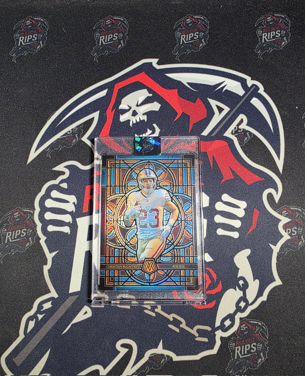 RedRoseRips's tweet image. CASE HIT 💥 Christian McCaffrey Stained Glass out of Mosaic. Absolute banger. 🏈✨

@CardPurchaser
#SportsCards
#CardCollecting
#NFL