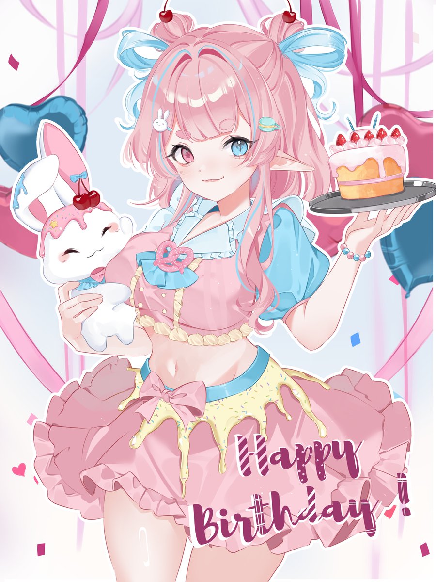 Happy Birthday <a href="/NoaLunewynVT/">⋆˚࿔ Noa Lunewyn 𝜗𝜚˚⋆</a> 
May this new year bring you joy, growth, and continued success in everything you do. Thank you for all your hard work! (˶˃ ᵕ ˂˶)

#noadles #NoaTanjoubiArt