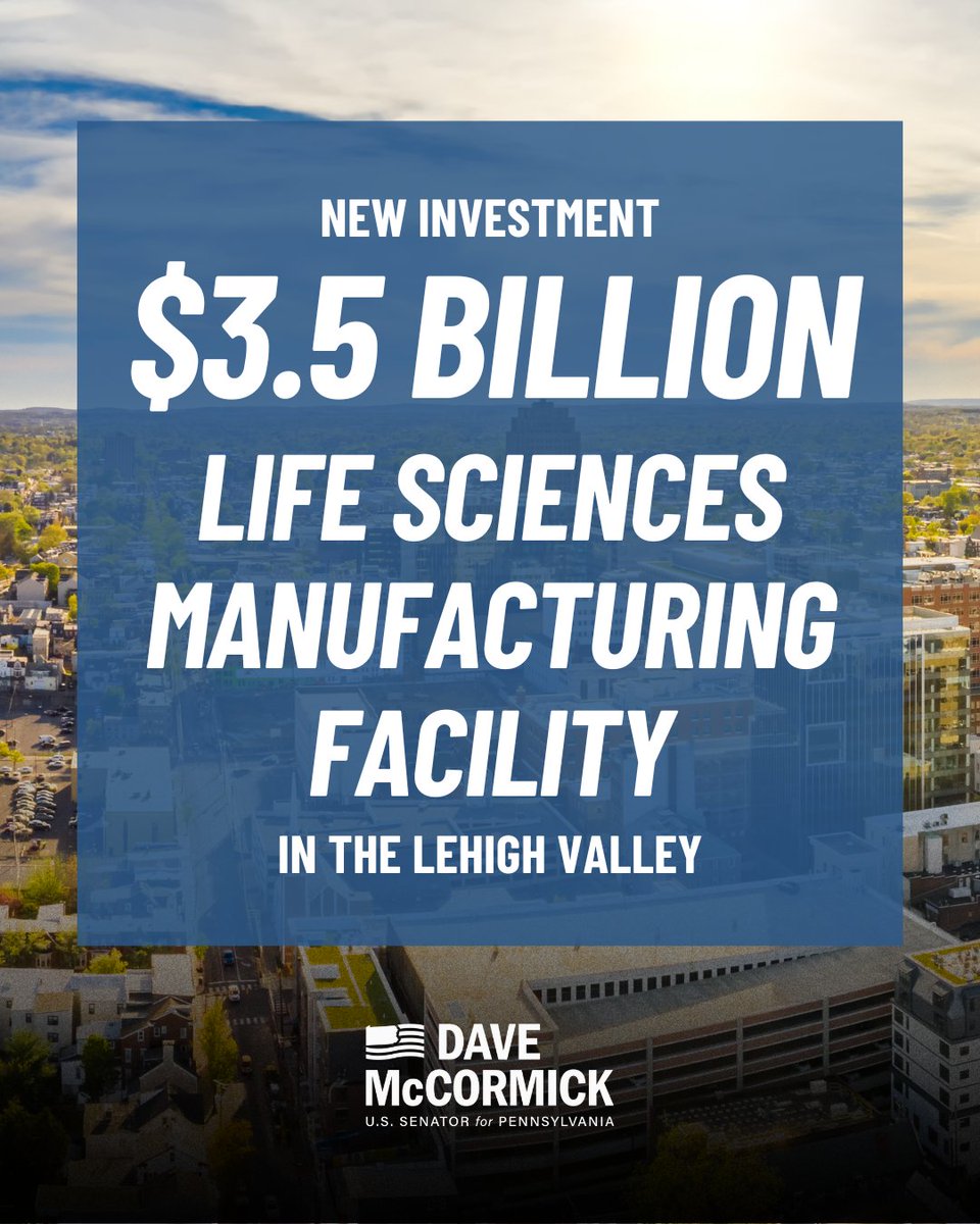 Senator Dave McCormick tweet media