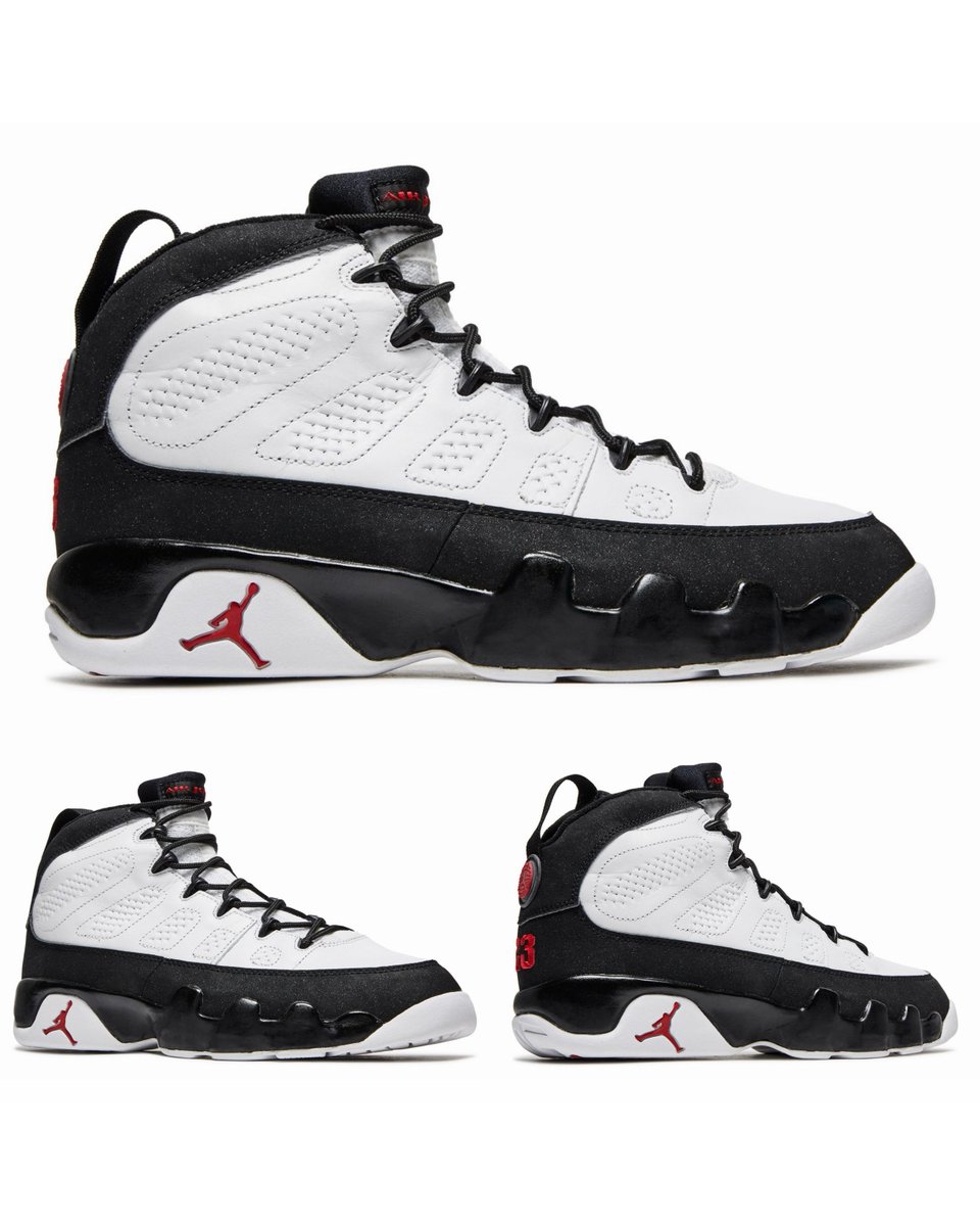 Air Jordan 9 OG will RETURN on August 8th! ⚪️⚫️🔴