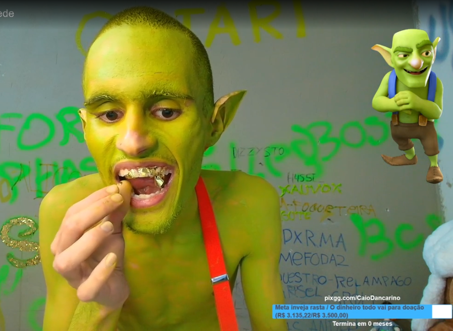 vks_caio's tweet photo. Motivo do ban, aparentemente goblins não podem existir na plataforma https://t.co/tx8BRfU6O6