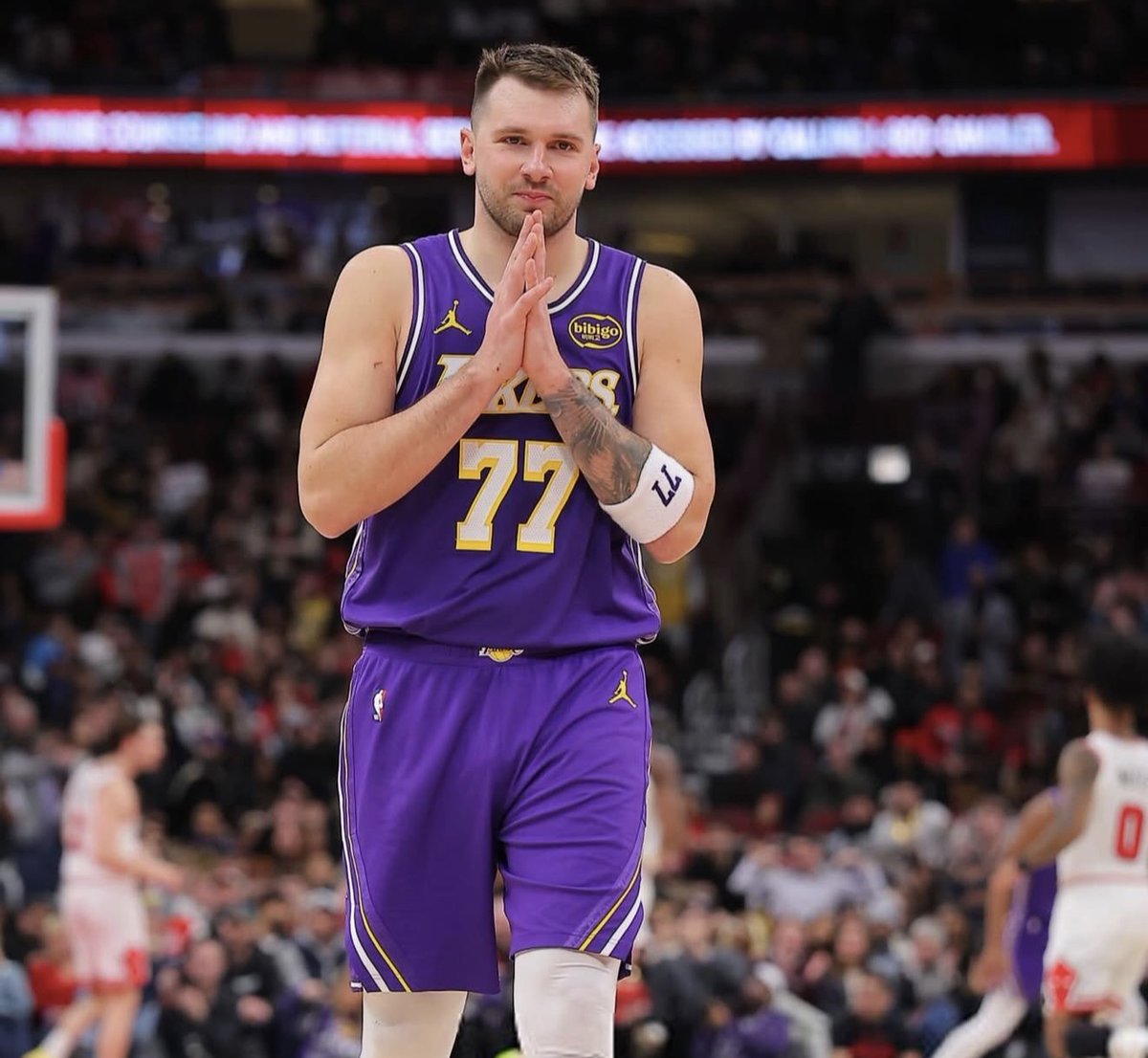 LukaUpdates's tweet image. Luka will play tonight vs Wizards🪄