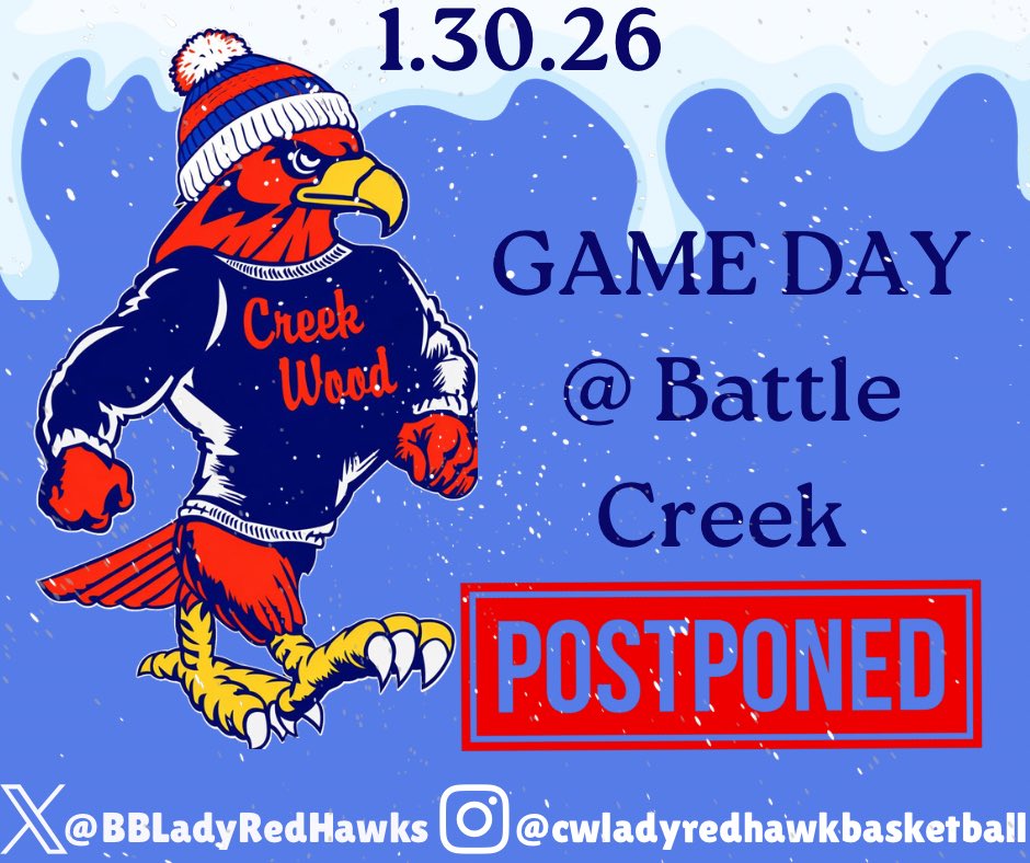 Battle Creek game is postponed for tonight! Updates on postponed games coming soon!

<a href="/creekwoodhs/">Creek Wood HS</a> <a href="/DicksonSports/">Dickson Sports Media</a> <a href="/DicksonCountyTV/">DCTV Network</a> <a href="/DicksonPost/">Dickson Post</a> <a href="/dicksontimes/">Dickson County Times</a> <a href="/1015TheRide/">WDKN</a>