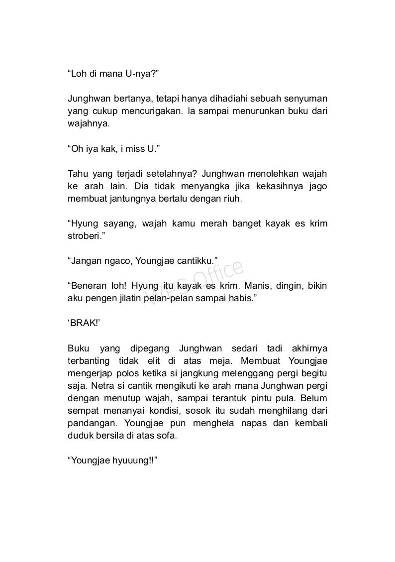 haepjaegr's tweet photo. #닏재—nidjae short au.

“Hyung itu kayak es krim. Manis, dingin, bikin aku pengen jilatin pelan-pelan sampai habis.” https://t.co/uUVCN96SrT