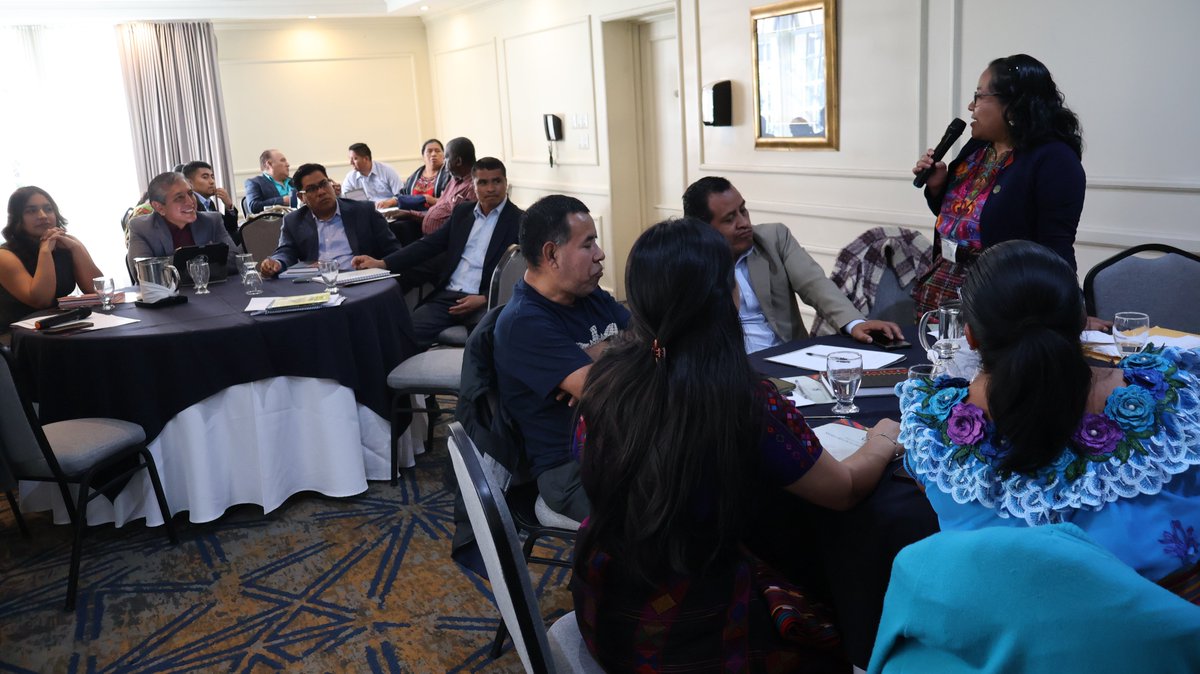 ✍️ Equipo técnico de la ALMG, bajo las energías de waqxaqib’ Q’anil, participó en el Taller de Formación a Docentes del Programa Aprendizaje de Idiomas Mayas como segunda lengua, organizado por la Secretaría de Pueblos Indígenas del Organismo Judicial <a href="/OJGuatemala/">Organismo Judicial</a>
