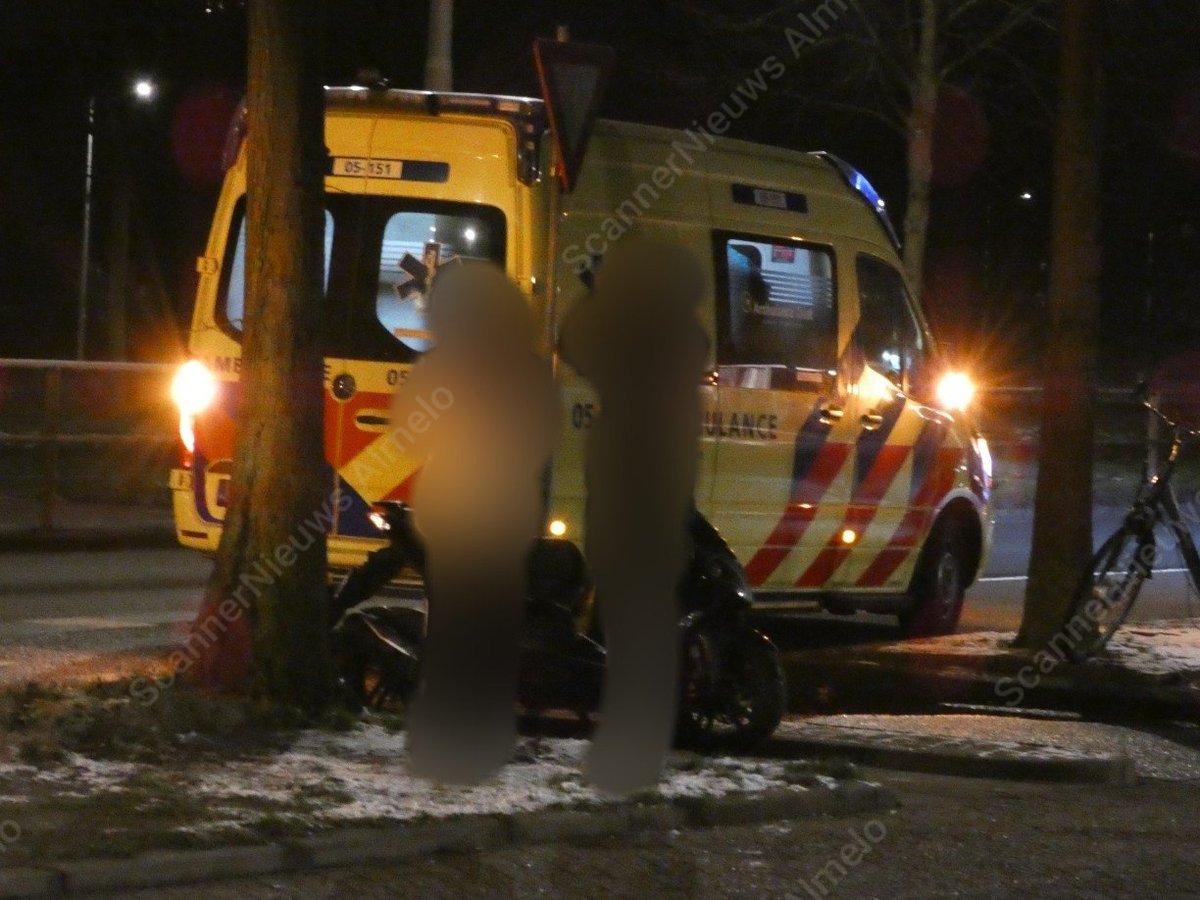 Aanrijding letsel op Sluitersveldsingel in Almelo
