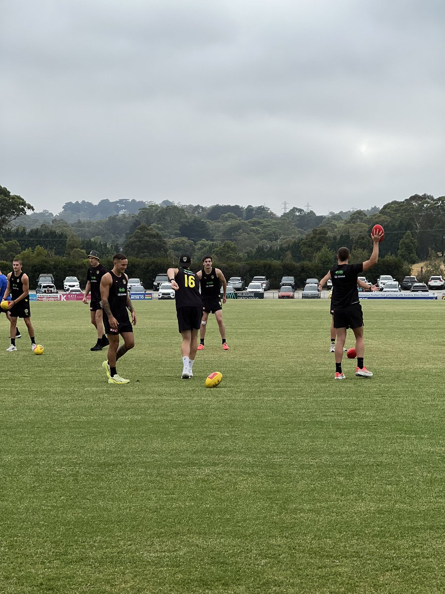 Tigercastpod's tweet image. On the track out at Beaconsfield!
#members #footy #RichmondFC #football #richmond #Richmond #richmondtigers #afl #Tigercast #richmondfc