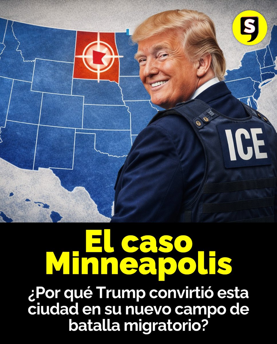 SubrayadoM's tweet image. 🇺🇸🚨 No es frontera, no es corredor #migrante, pero es titular internacional. La pregunta ya no es por qué pasa ahí, sino qué historia se quiere contar desde ahí. 

¿Política pública o política simbólica? 

#SubrayadoMx #SoloLoImportante