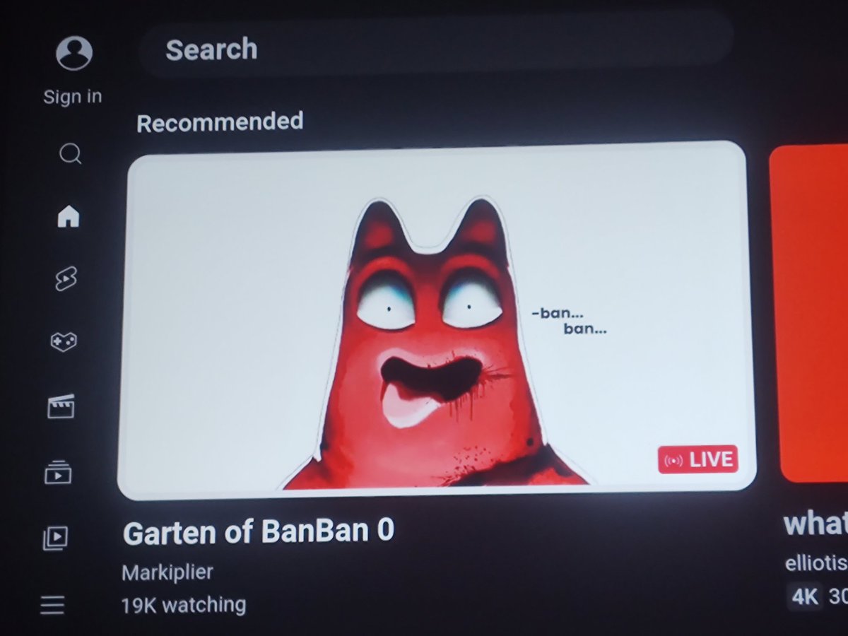 this man's movie just released and he's playing Garten of Banban on the same day