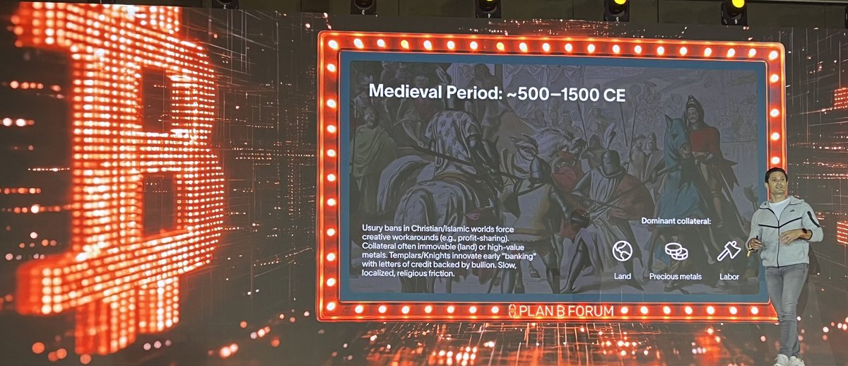 RyanTheGentry's tweet image. Fascinating presentation right now at @PlanBElsalvador from the great and powerful @cryptonomista (CSO of @hodlwithLedn).

TIL Hammurabi codified debt forgiveness in case of natural disasters!