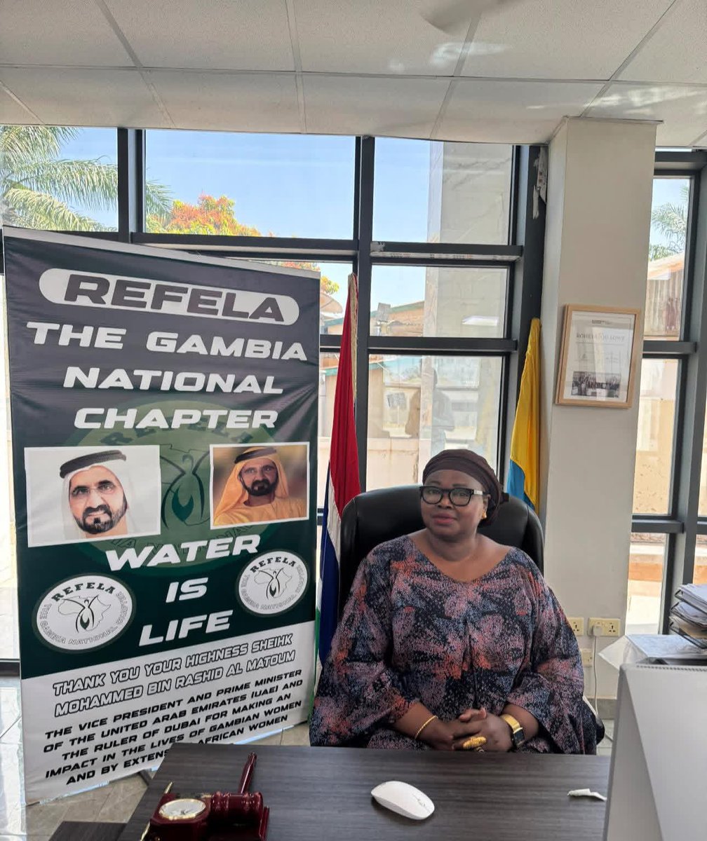 Mayor of Banjul Rohey Malick Lowe tweet media