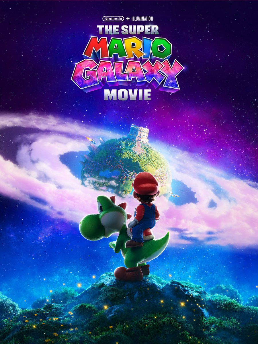 EdwardSabaVO's tweet image. Since the previous film had 2 credit scenes, 

I believe The Mario Galaxy Movie will have the same amount!  

Question is, what new characters will be shown to be teased for movie 3? #SuperMarioGalaxyMovie