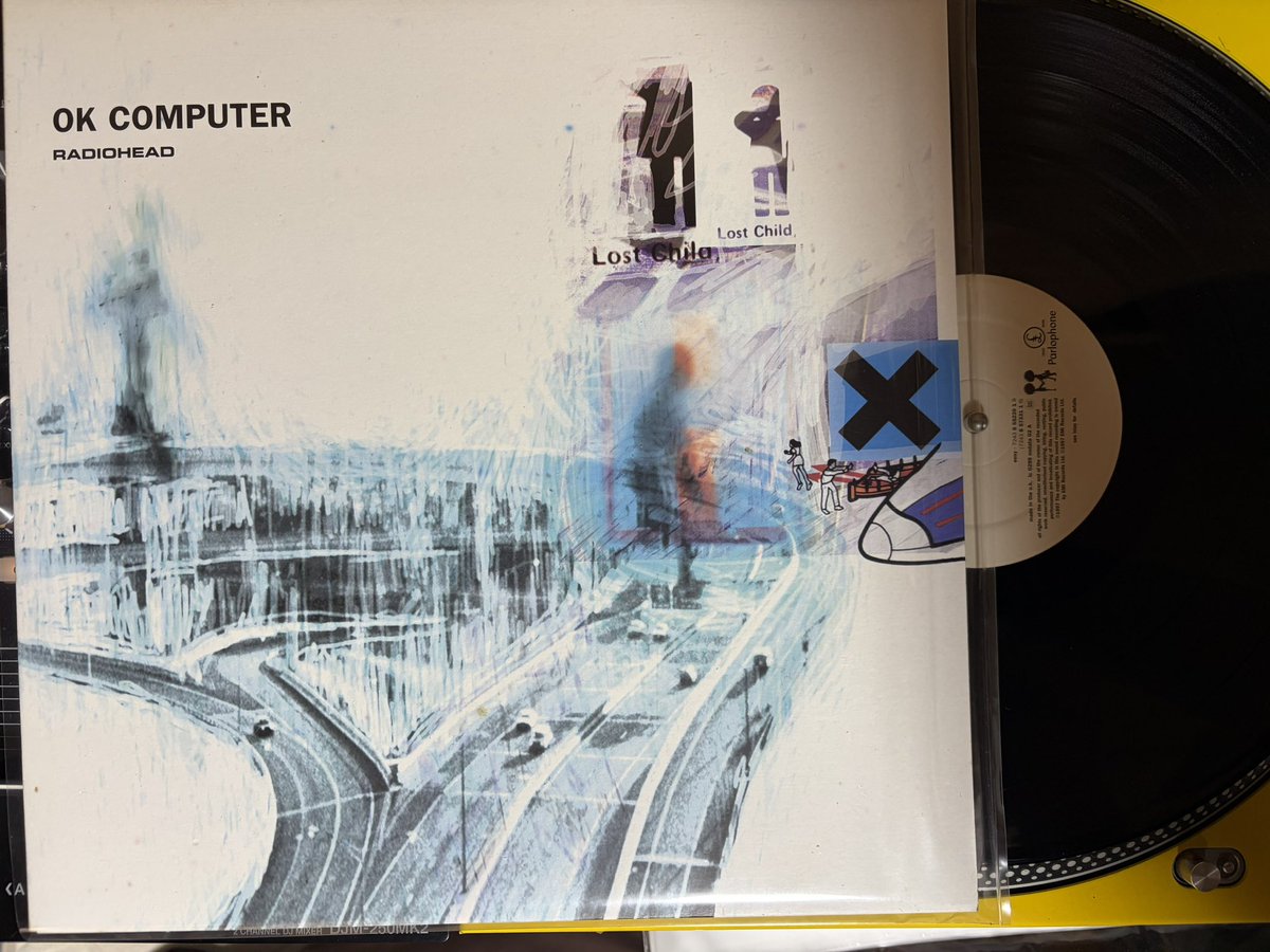 e10rider500's tweet photo. 180gでした🫠 #radiohead #OKcomputer #少し高かったかな https://t.co/xflbiyfs9x