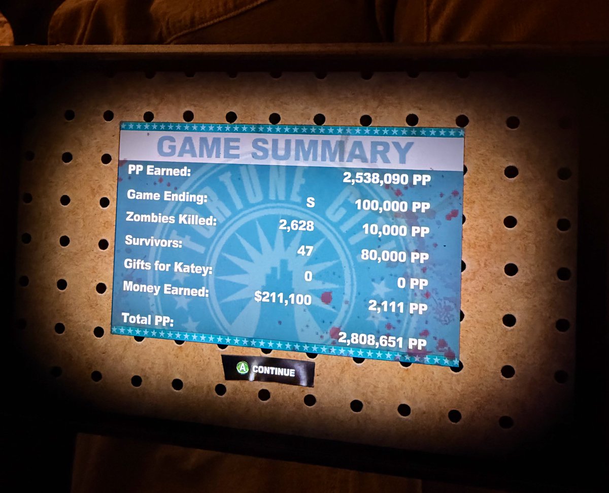 Dead Rising 2 S-rank Steam Deck run: COMPLETE! 

I skipped this back in the day and it’s been bugging me so I went back to play it and I’m glad I did. It makes a lot of small improvements over the original while leaving the core loop in tact. Chuck is a great main character too.