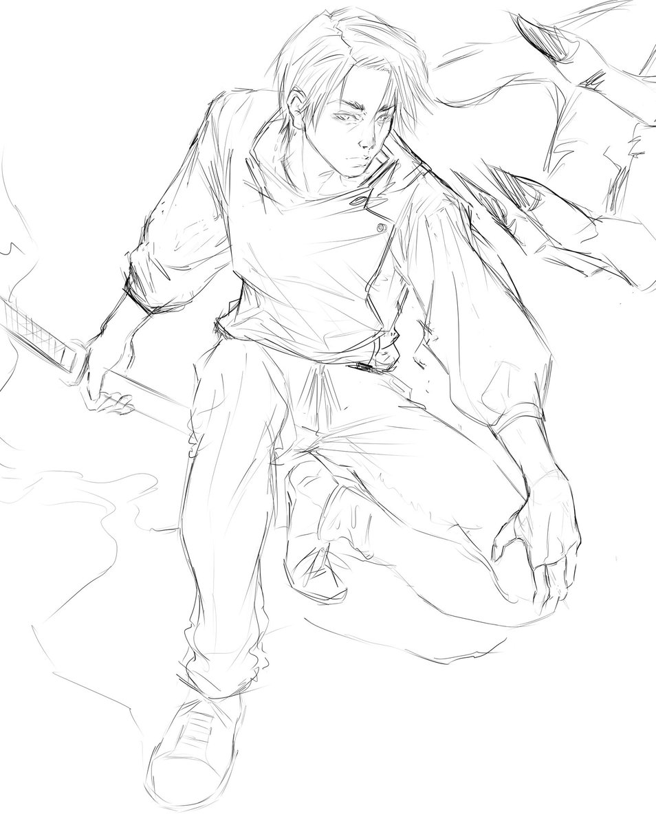 Sketch Yuta #JujutsuKaisen #JujutsuKaisen3Modulo #YUTA