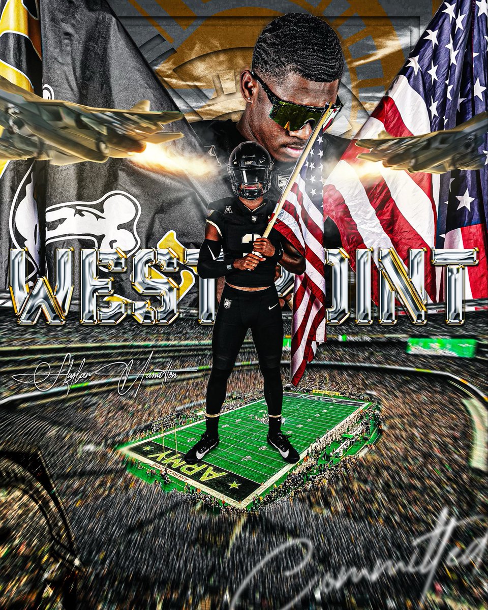 Sky_Ham03's tweet photo. Honored & Blessed to announce my commitment to @ArmyWP_Football‼️🇺🇸🏈  Thankful for God’s guidance, my family, coaches, teammates, and everyone who poured into this journey. Ready to compete. #Skyisth3Limit 💛🖤

#LastoftheHard #GoArmy #BEATnavy #ArmyWestPoint 

@CoachJeffMonken @Coach_Worley @CoachASmith3 @CoachSaturnio @CoachDDixon @Coach_Burks @CoachJuice17 @MikeViti @CoachJohnLoose @Landmark_LCS