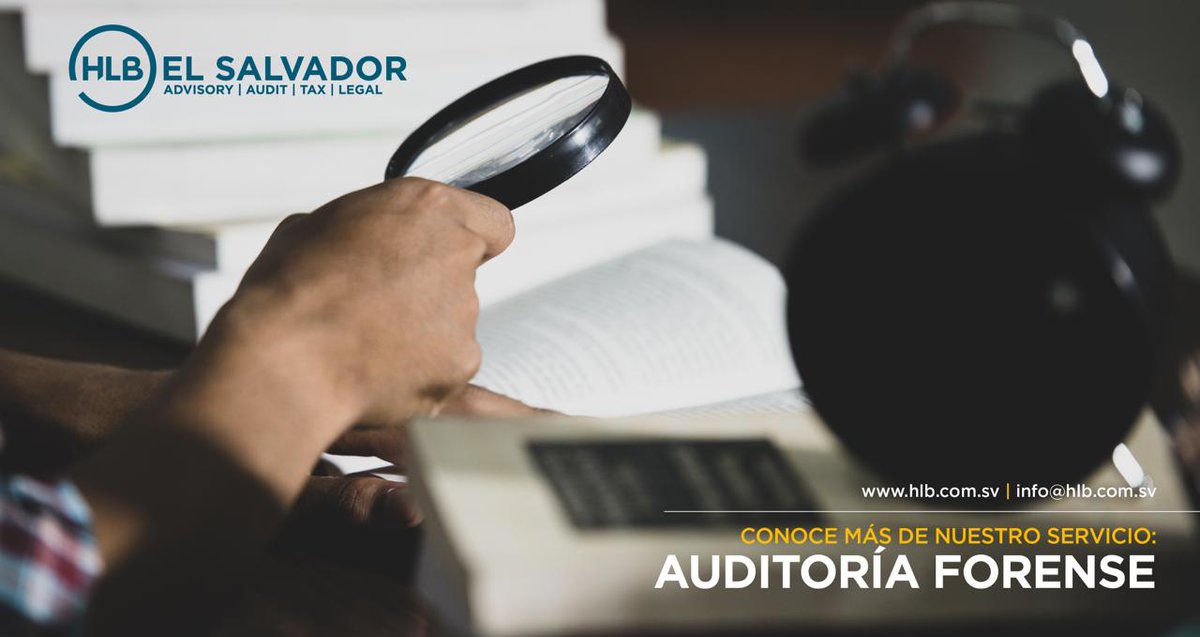 Cuando una situación requiere análisis profundo, evidencia clara y respaldo técnico, contar con un equipo especializado marca la diferencia.

En #HLB El Salvador le acompañamos con un enfoque profesional y confidencial.

📩 info@hlb.com.sv
🌐 hlb.com.sv