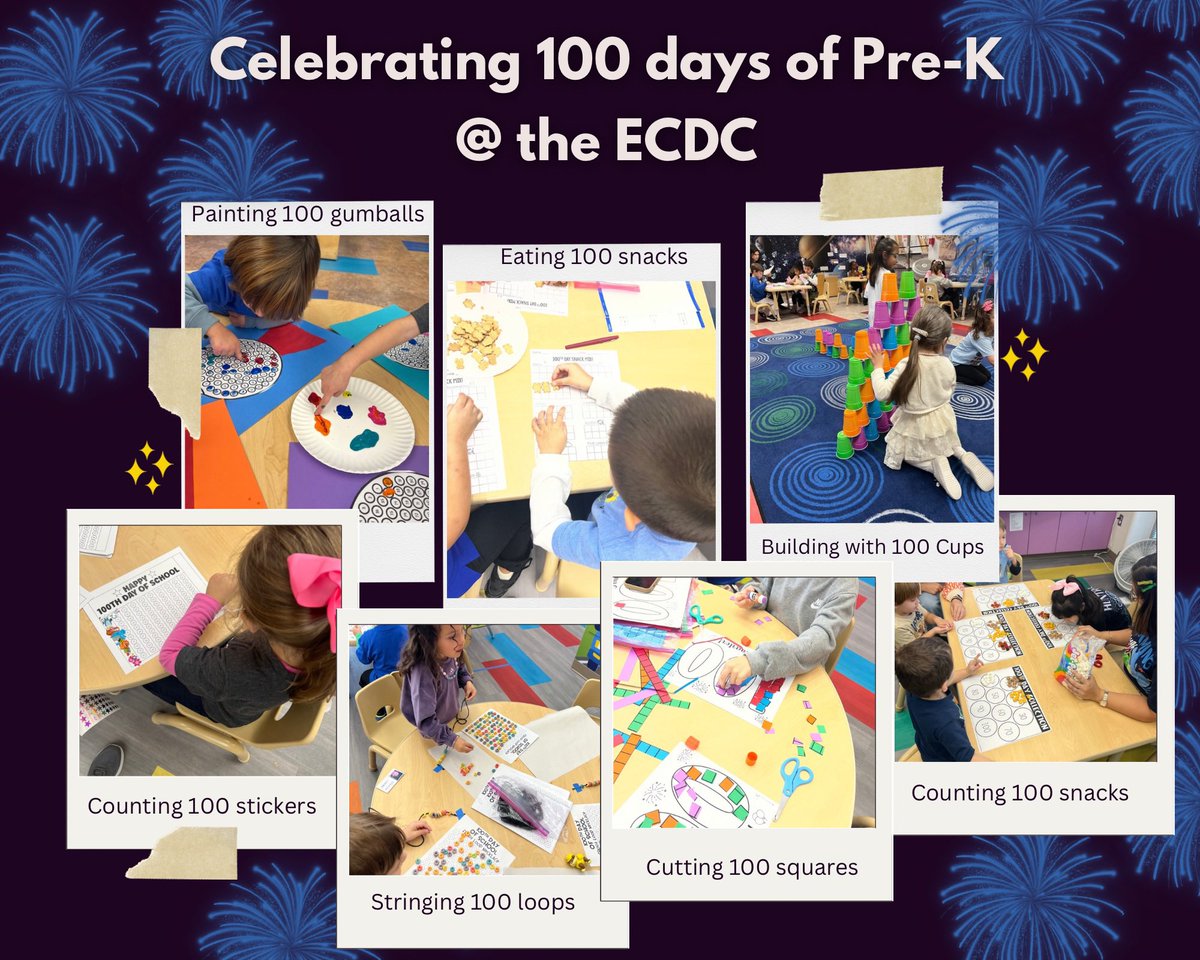 EducatorReflect's tweet photo. We have been waiting for this day all year! Happy 100th day of school.
#earlychildhoodeducation https://t.co/txwHDxSaej