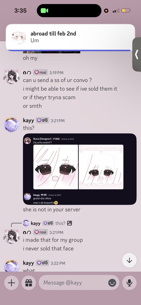 _fragiliest's tweet photo. WARNING  

scammer reselling my faces to other ppl for 500 roubux…

i made a new wm i will be using on everything now!!!

PLS RT !!!

dc id: 1320158358250197009

them providing my faces (all of the ones in the last ss except the last one!! https://t.co/TBPJlbe04L