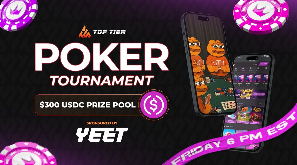 NO GAMBLE NO FUTURE! you the the drill, happy degen Friday❤️‍🔥

YUUUGE shoutout to my boys over <a href="/yeet/">YEET</a>