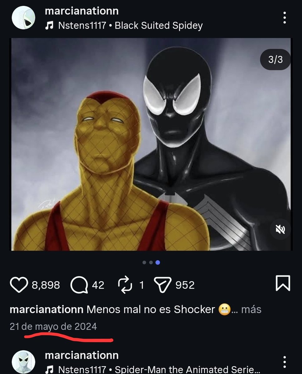 Rober_2403's tweet photo. @SpiderManVibe @Aquaticdrifter Marcianation stole the drawing https://t.co/S38TJgmxg8