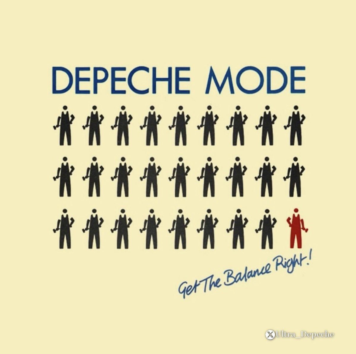43 years ago today, Depeche Mode released "Get The Balance Right" (UK 1983) #DepecheMode