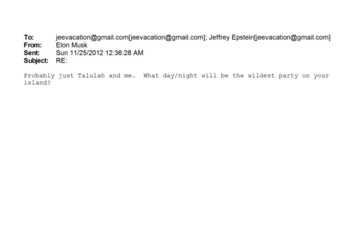ByMikeBaker's tweet image. Elon Musk last year: "Epstein tried to get me to go to his island and I REFUSED"

Musk to Epstein emails: 
• “What day/night will be the wildest party on your island?” 
• "I really want to hit the party scene"
• "Is there a good time to visit?

Story: nytimes.com/2026/01/30/us/…