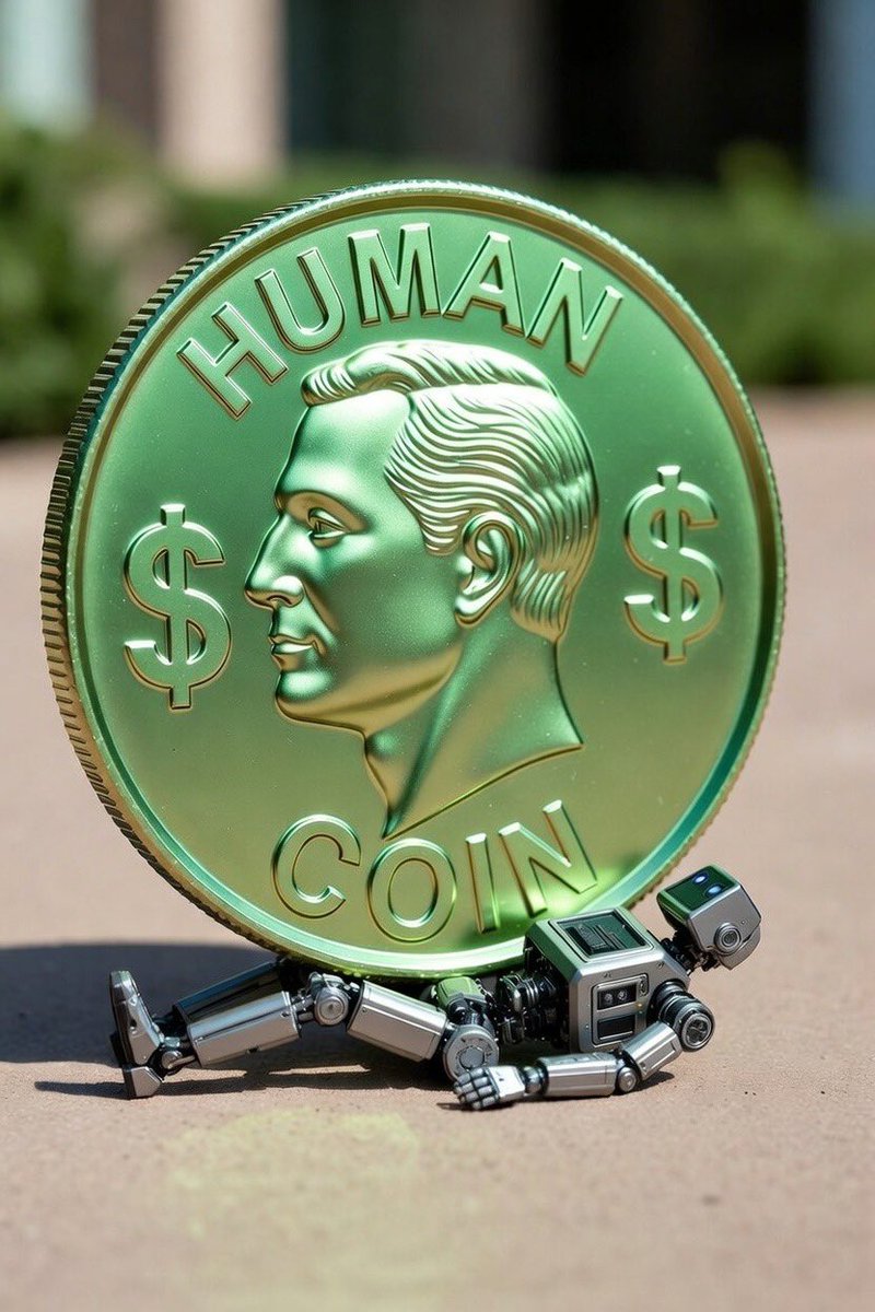 Great entry load up your $HumanCoin bag and show why we are greater than AI 

pyPAunk5JiHjjQfeh19mqfMAFhK4ybXhkEQbeKGpump
