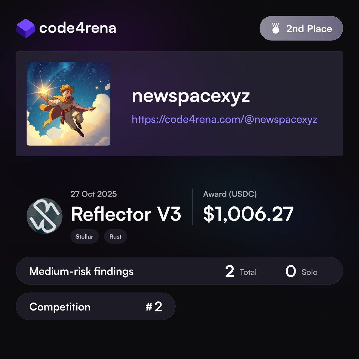 Code4rena tweet media