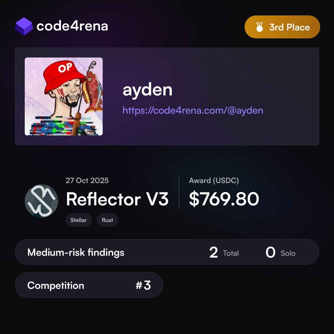 Code4rena tweet media