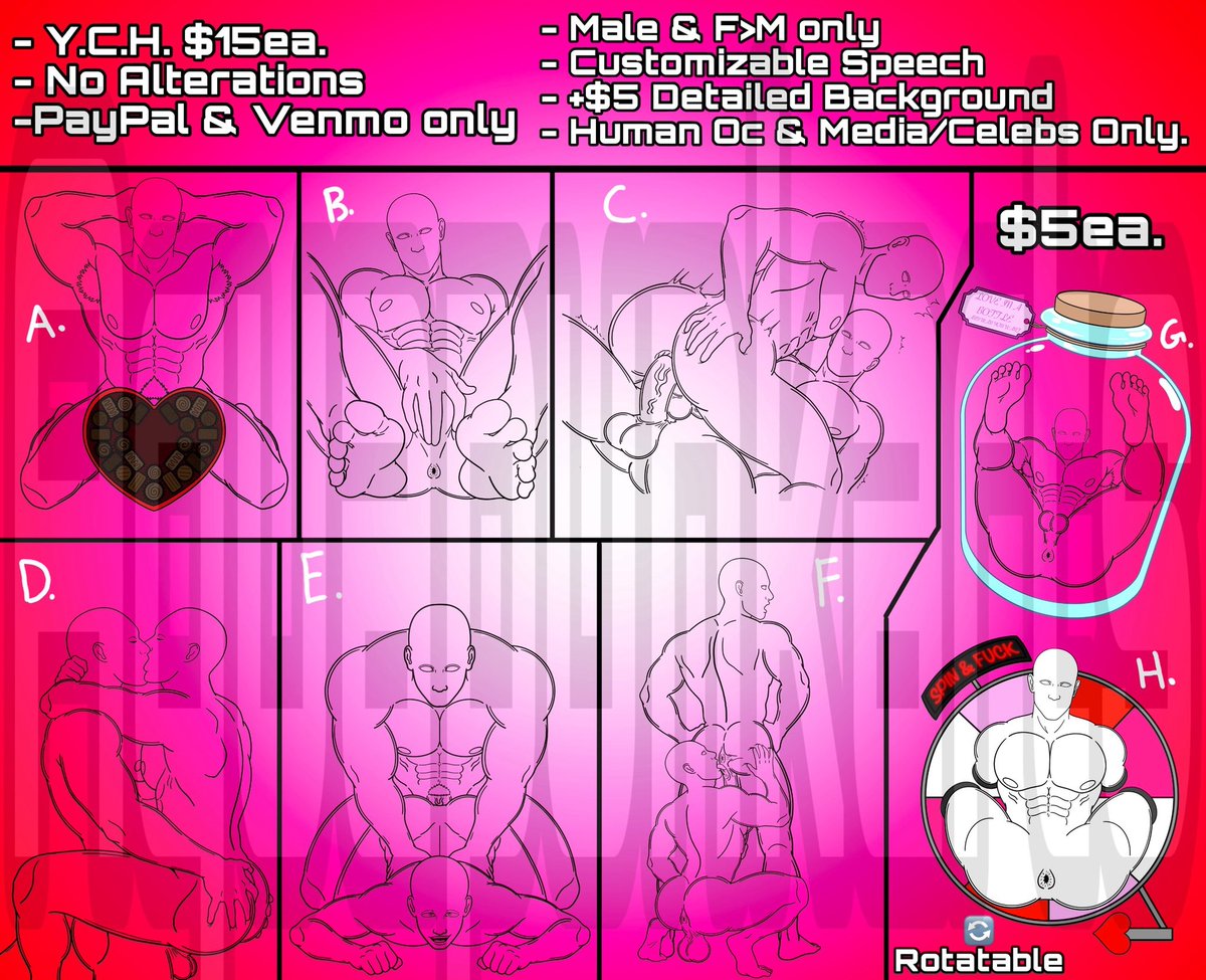 Valentine's Day YCH open!
DM me if interested!
#gay #bara #gaybara #gayart #gayartist #gaymen
