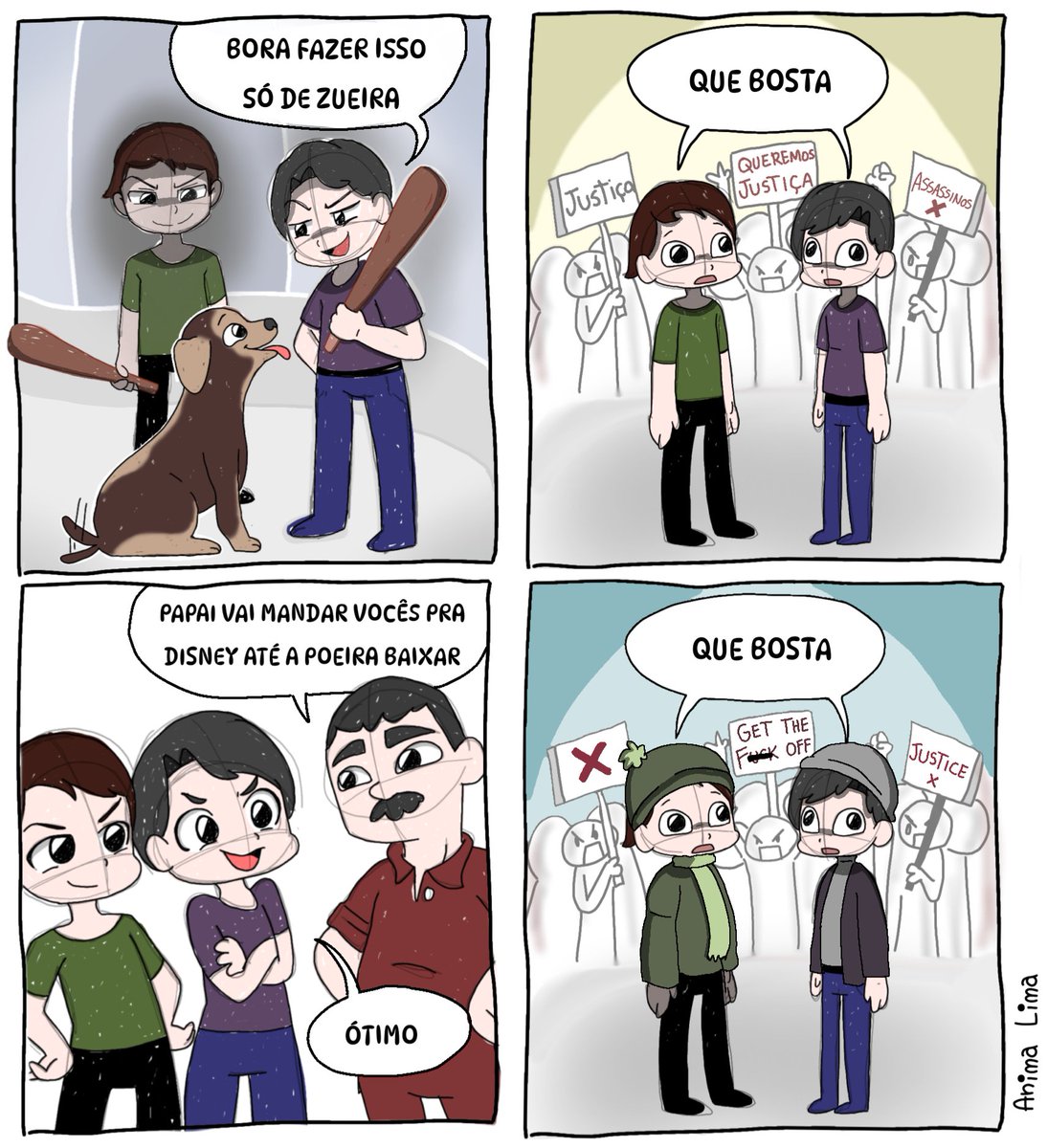 CanalAnimaLima's tweet image. Pois é.

#Orelha #OrelhaNãoSeráEsquecido #tirinha #quadrinhos #tirinhas