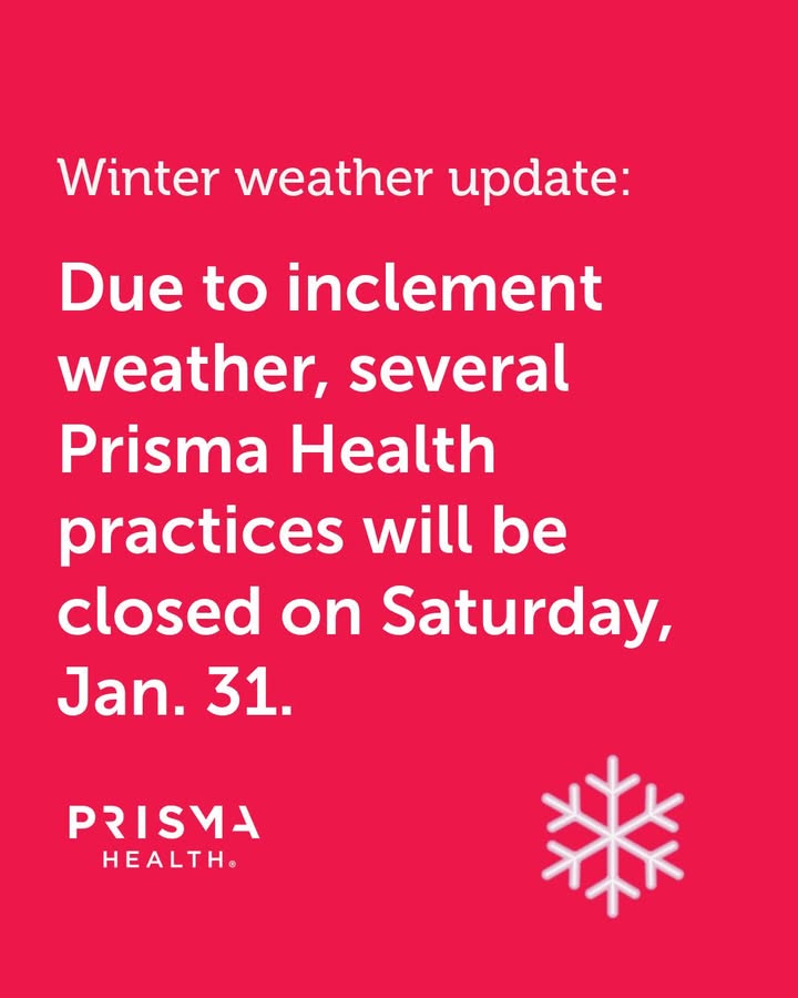 Prisma Health tweet media
