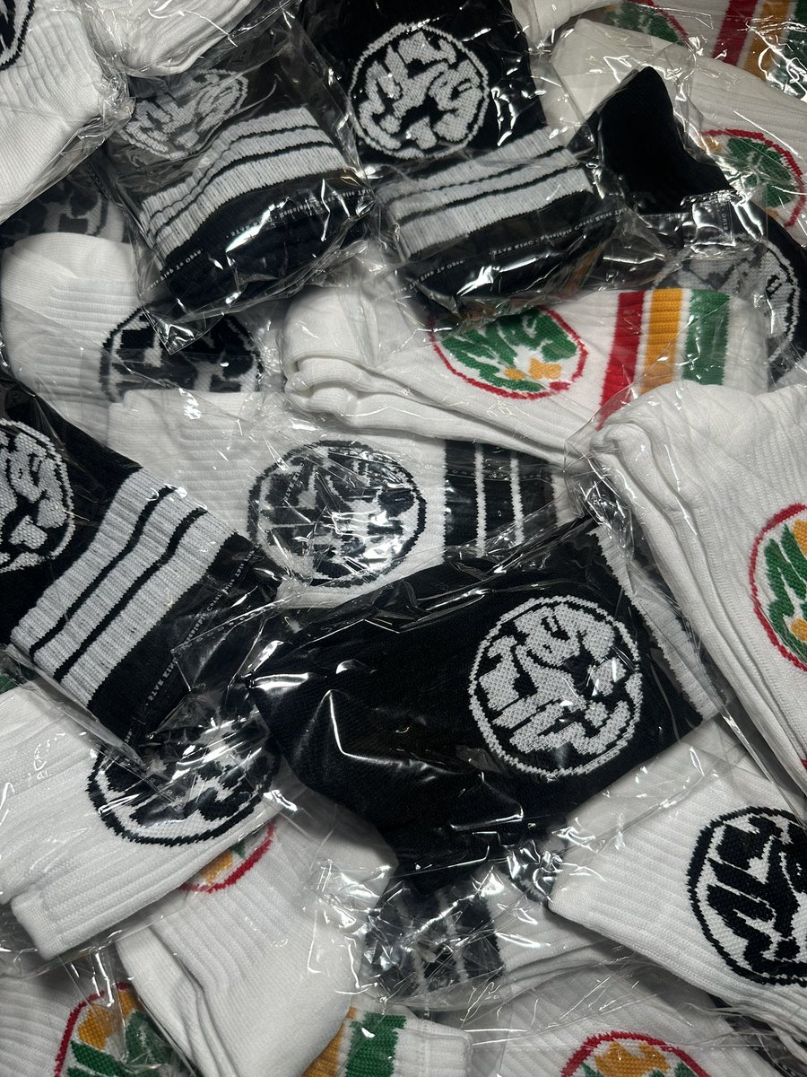 Socks are finally in hand
Come grab some 🧦