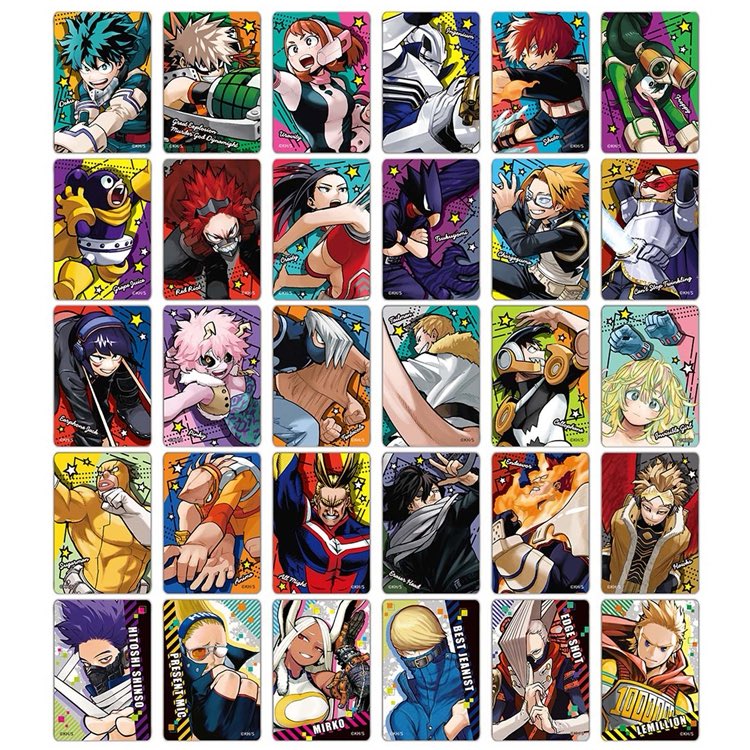 僕のヒーローアカデミア』 マグネットステッカーコレクション ジャンプ