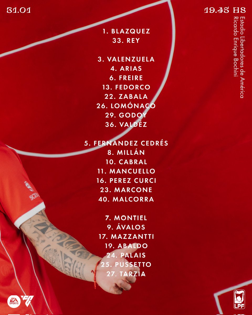 Independiente's tweet image. 📋 Concentrados para recibir a Vélez, este sábado a las 19.45 en el LDA-REB.

#TodoRojo 🔴