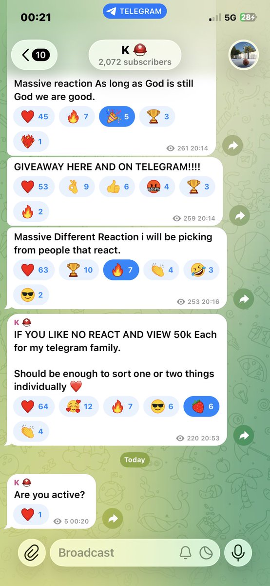 We have been booming back to back these dayss!!!!

Congratulations to us okay now join telegram and drop id under for 50k Each!!!

t.me/+kygd2do2l9IwN…