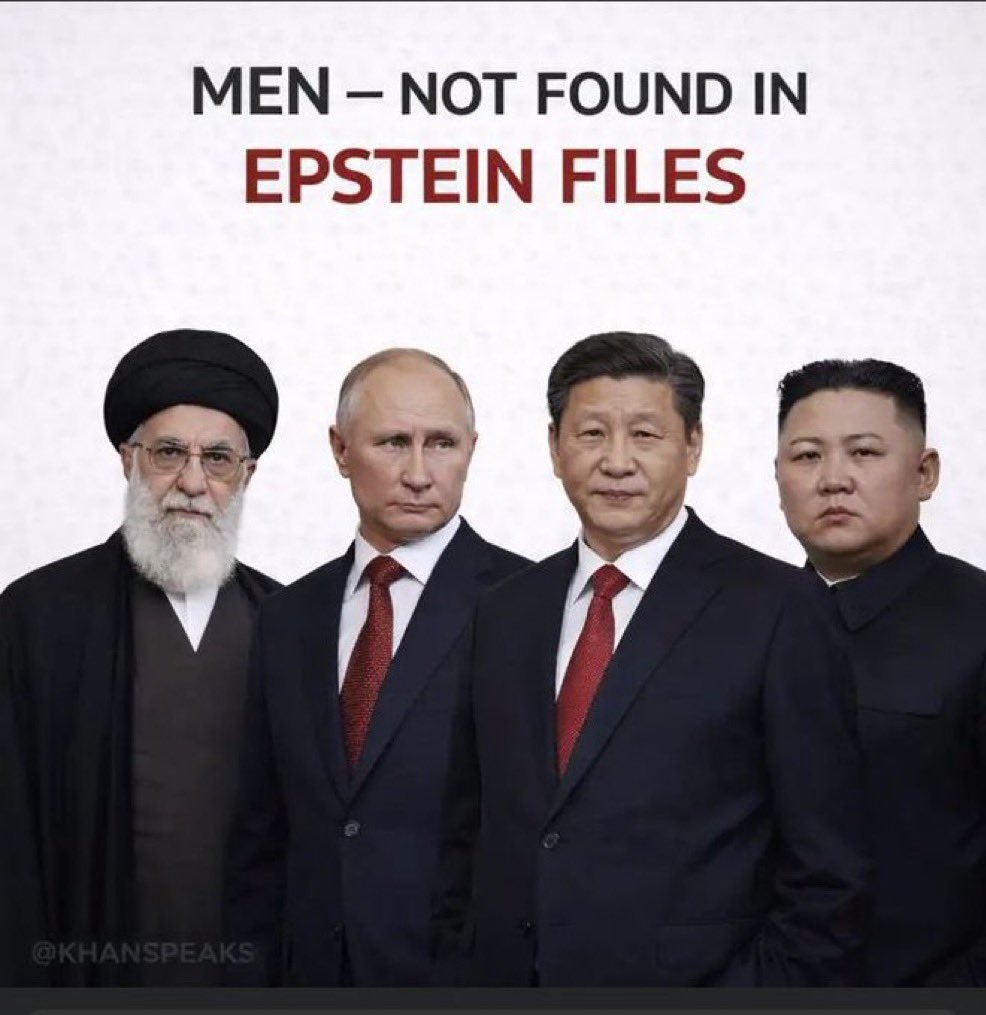 Have you noticed how the countries with the most Epstein pedophiles are the ones most controlled by Israel?