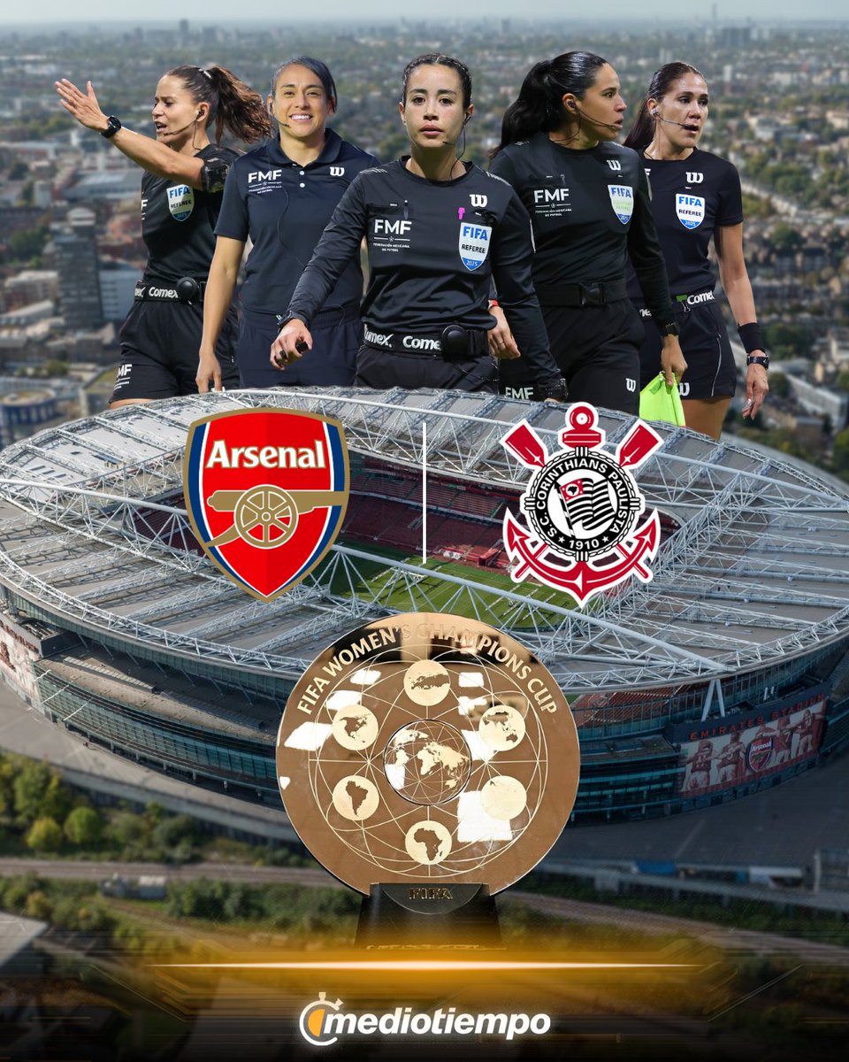 ¡ORGULLO MEXICANO EN UNA FINAL INTERNACIONAL! 🔥 🏆

El arbitraje mexicano estará en lo más alto del futbol femenino. La FIFA designó a un cuerpo arbitral de México para dirigir la primera final de la Copa de Campeones Femenina, que se disputará en Londres

Katia Itzel García